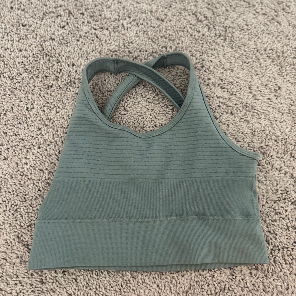 Alphalete Olive Sports Bra